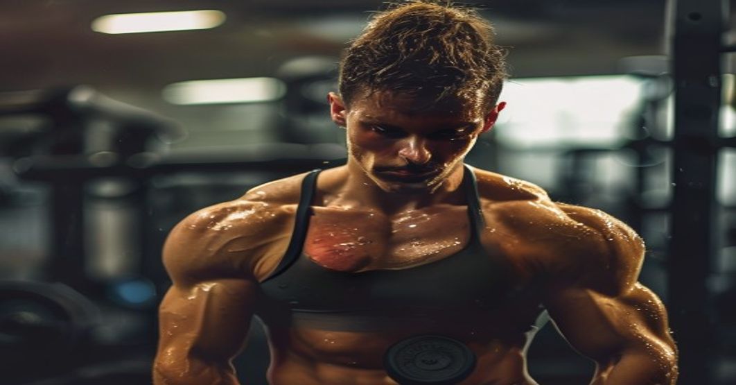 gym workout intensity sweat